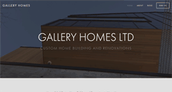Desktop Screenshot of galleryhomes.ca